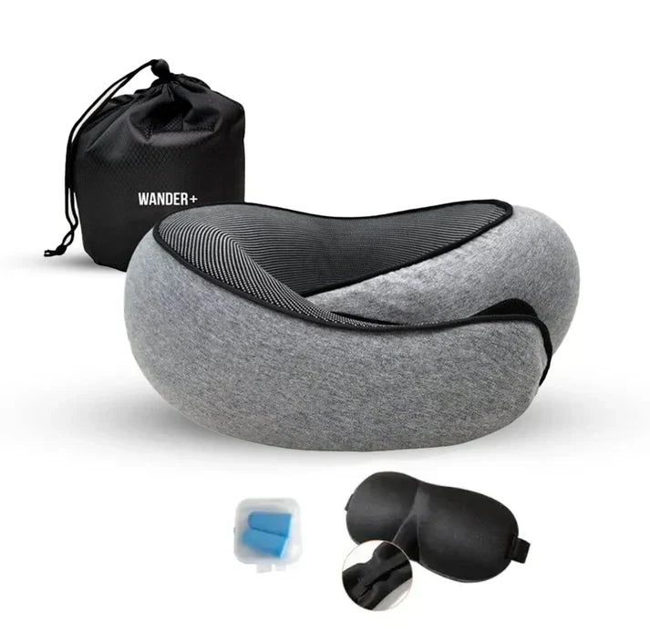 3 In 1 Travel Kit™ | Ostrich Pillow + Sleep Eye Mask +Ear Plugs