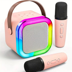 Mini Portable Karaoke Speaker & Microphone