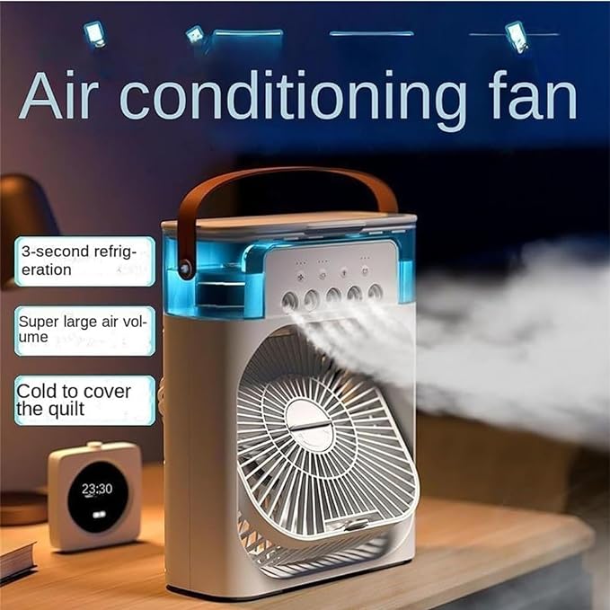 🔥50% OFF |Air Conditioner Cooling Fan with Ice