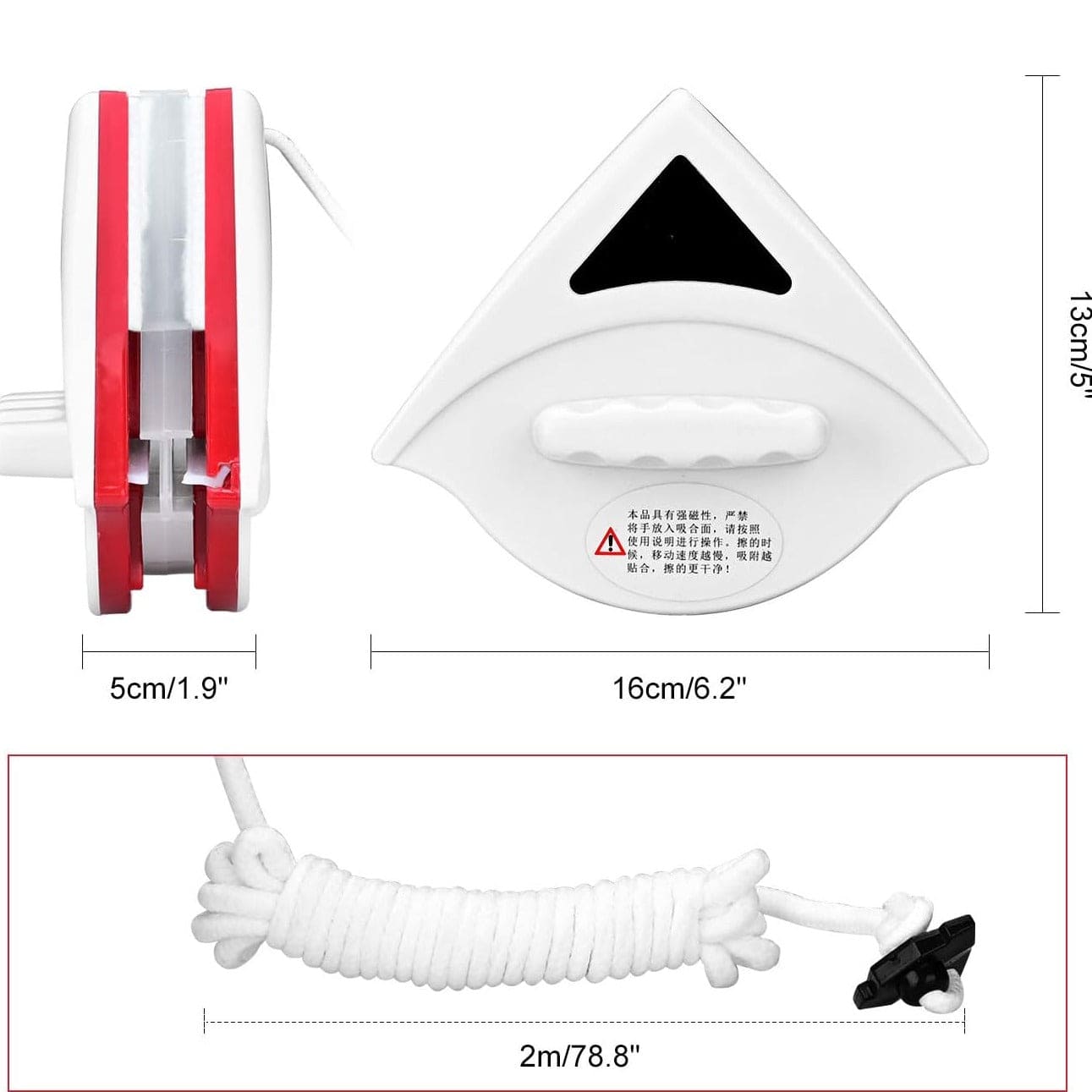 Magnetic Double Sided Window Cleaner