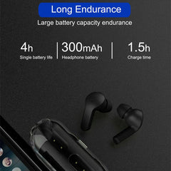 Digital Display Noise Cancelling Crystal Earphones