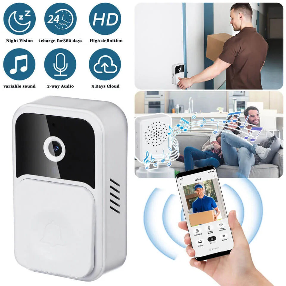 Wireless Smart Camera Door Bell