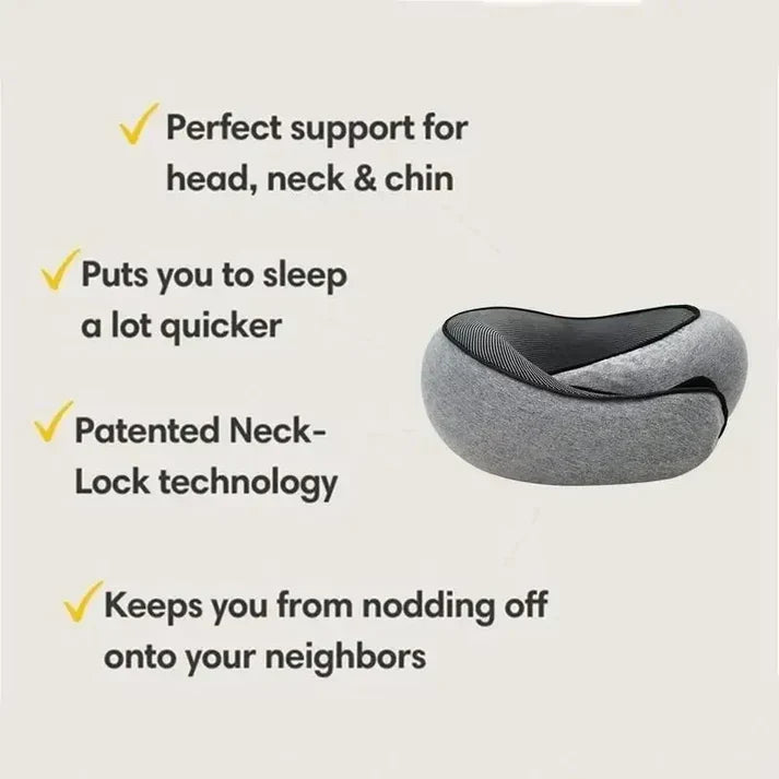 3 In 1 Travel Kit™ | Ostrich Pillow + Sleep Eye Mask +Ear Plugs