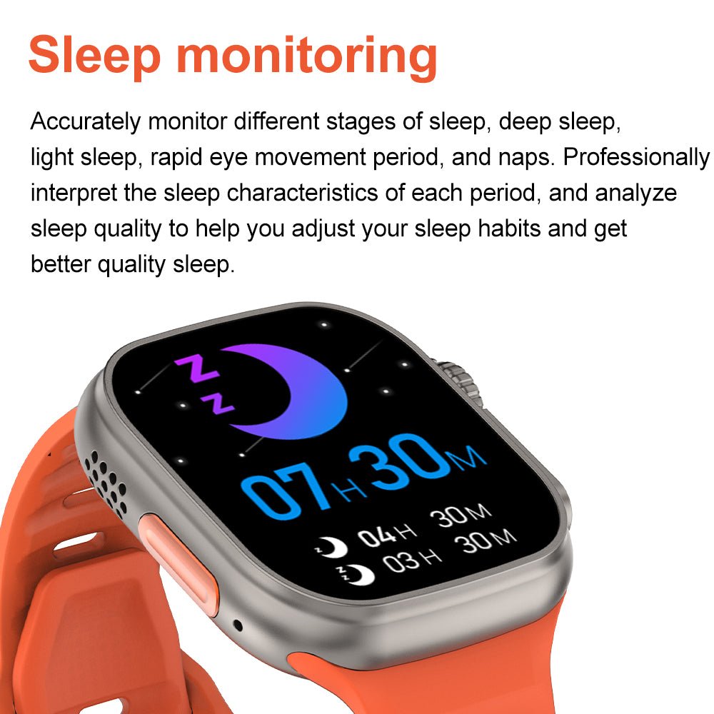 Health Monitoring Water Resistant Ultra Smart Watch